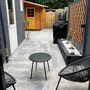 Budget Terrastegel 60x60x4 cm Grezzo