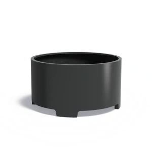 Plantenbak Circum met poten aluminium Ø150x80 cm