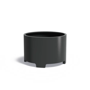 Plantenbak Circum met poten aluminium Ø120x80 cm