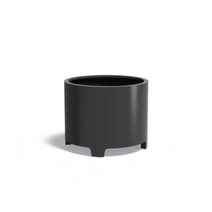 Plantenbak Circum met poten aluminium Ø100x80 cm