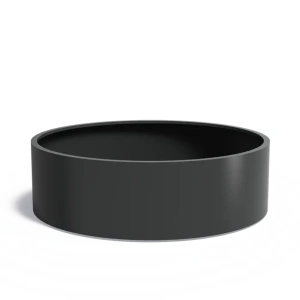 Plantenbak Circum met bodem aluminium Ø200x60 cm