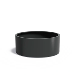 Plantenbak Circum met bodem aluminium Ø150x60 cm