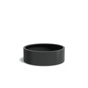 Plantenbak Circum met bodem aluminium Ø120x40 cm