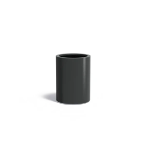 Plantenbak Circum met bodem aluminium Ø60x80 cm