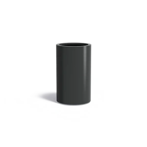 Plantenbak Circum met bodem aluminium Ø60x100 cm