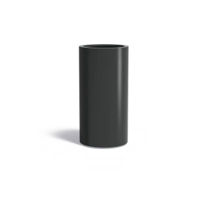 Plantenbak Circum met bodem aluminium Ø60x120 cm