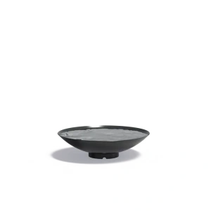 Waterschaal antraciet gecoat staal 3 mm 80x21 cm