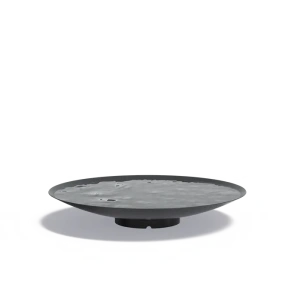 Waterschaal antraciet gecoat staal 3 mm 120x21 cm