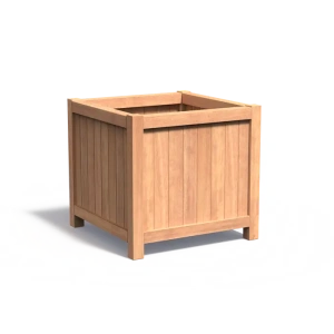 Plantenbak Valencia hardhout 100x100x95 cm