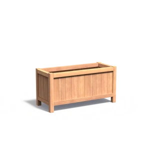 Plantenbak Valencia hardhout 120x50x60 cm