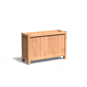 Plantenbak Valencia hardhout 120x40x80 cm