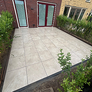 Actietegel Keramiek op Beton 60x60x4 cm Slate Design Greige