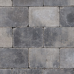 Stonique Trommel 20x30x5 cm Grijs/Zwart