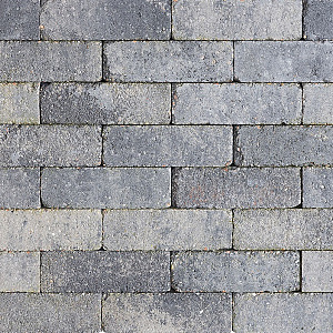 Stonique Trommel Dikformaat 21(L)x7(B)x6(H) cm Grijs/Zwart