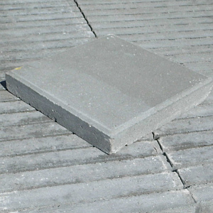 Betontegels 30x30x4,5 cm Grijs met facet