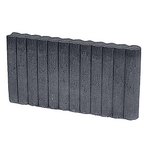 Rondoband 6x25x50 cm Antraciet