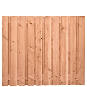 Tuinscherm Zwarte Woud geschaafd onbehandeld Douglashout 21-planks 180x150 cm