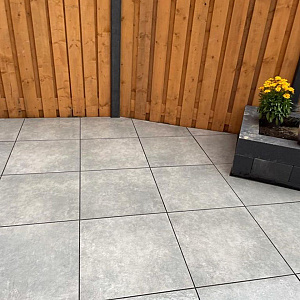 Actietegel Keramiek op Beton 60x60x4 cm Style Grigio