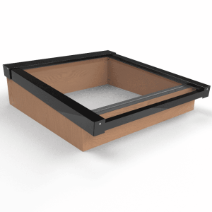 Douglas Lessenaar Lichtstraat Zwart 76,2(b) x 75(d) cm, Gelaagd 44.2 glas