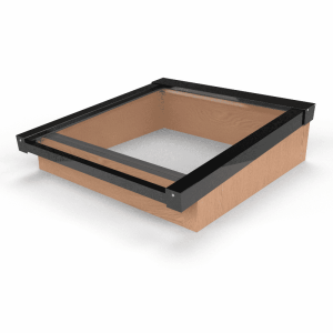 Douglas Lessenaar Lichtstraat Zwart 76,2(b) x 75(d) cm, Gelaagd 44.2 glas