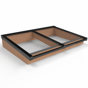 Douglas Lessenaar Lichtstraat Zwart 158,2(b) x 100(d) cm, Gelaagd 44.2 glas