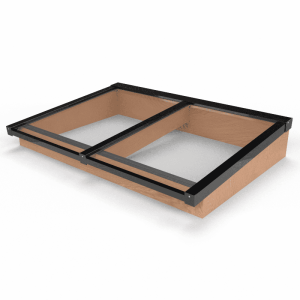 Douglas Lessenaar Lichtstraat Zwart 158,2(b) x 100(d) cm, Gelaagd 44.2 glas