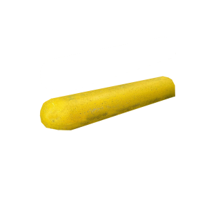 Plakband varkensrug 20x11x95 cm 2 kanten rond Geel