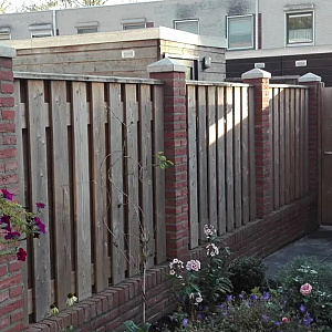 Paalmuts met punt 75x75 cm Zwart Gecoat