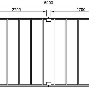 JWOODS Buitenverblijf XL Modern 600x354 cm