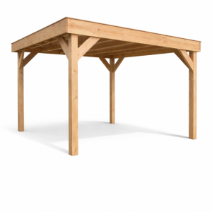 JWOODS Buitenverblijf 400x300 cm, Geschaafd