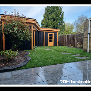 Outletpartij Edam: CeraLuxe 45x90x3 cm Ultra Aspen Antracite