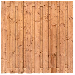 Tuinscherm Zagora geschaafd geïmpregneerd Red Class hout 21-planks 180x180 cm