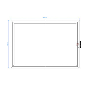 Luxe houten zwembad Playa Lagun 600x419x131 cm