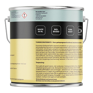 Tuindecoratiebeits Groen Naturel Transparant - 2500 ml