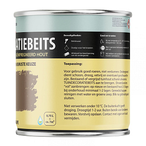 Tuindecoratiebeits 715 Pure Taupe - 750 ml