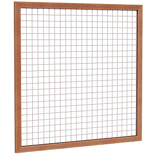 Hardhouten Gaaspaneel 180x180 cm Verzinkt betonijzer maas 7x7 cm draad ø 5 mm