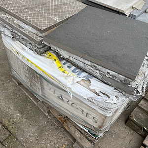 Restpartij Edam: ca. 15,84 m2 Cera3Line Lux&Dutch Pietra Serena 60x60x3 cm Antracite