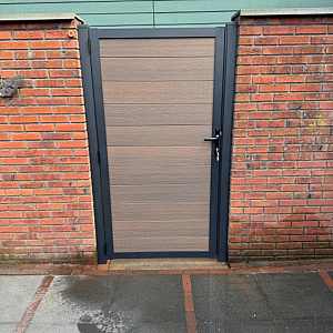 NeoFence Tuindeur 100x180 cm Ipé