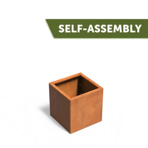 Plantenbak Carrez Connect zonder bodem cortenstaal 60x60x60 cm