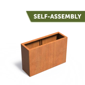 Plantenbak Carrez Connect zonder bodem cortenstaal 120x40x80 cm