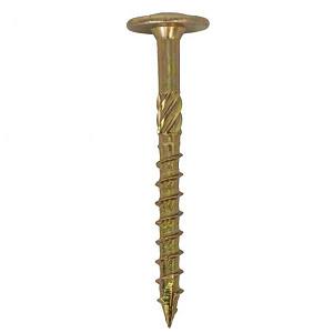 Tellerkopschroef Valerie 8x180 mm Torx40 Geelverzinkt