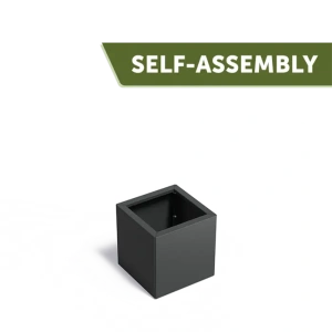 Plantenbak Carrez Connect zonder bodem gecoat staal 50x50x50 cm