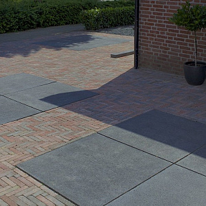 Waalformaat Getrommeld 5x20x7 cm Rood Genuanceerd