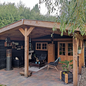 Straksteen 20x30x6 cm Oud Bruin