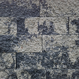 Splitrocks 32x13x11 cm Grijs/Zwart