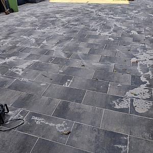 Promo Opritsteen 30x60x6 cm Donkergrijs Nuance