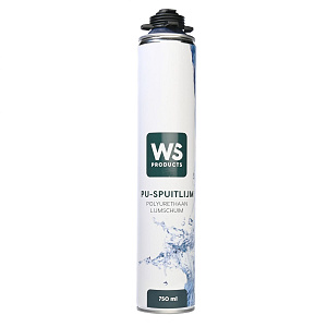 WS PU-Spuitlijm 750 ml Schroefdraadkop