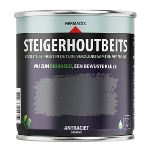 Steigerhoutbeits Antraciet Dekkend 750ml