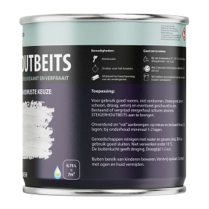 Steigerhoutbeits White Wash Dekkend 750ml