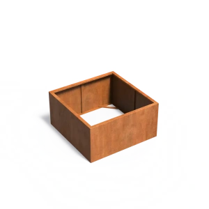 Plantenbak Carrez zonder bodem cortenstaal 120x120x60 cm